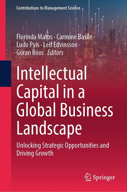 Cover page of the book "Intellectual Capital in a Global Business Landscape"